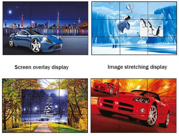 55 Inch Brightness 500cd/m² LCD Splicing Screen 1200:1 Contrast Ratio 3.5mm Seams 02