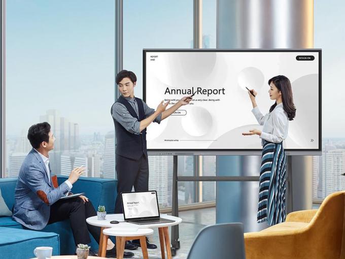 86 Inch 178° Wide Viewing Angle Smart Education Interactive Touch Screen Whiteboard 5