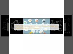 MTHGH 65 इंच बुद्धिमान इलेक्ट्रॉनिक ब्लैकबोर्ड बहु-उपयोगकर्ता समर्थन I3/I5/I7/I9 प्रोसेसर के साथ