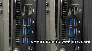 प्रोसीरीज़ इंटरएक्टिव डिजिटल व्हाइटबोर्ड - 16 जीबी रैम, 256 जीबी स्टोरेज, और एनएफसी सुरक्षा हब