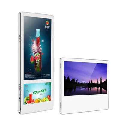 गुणवत्ता  Indoor Elevator Media Wall Mounted Digital Advertising Screen For Customizable Advertising Display कारखाना