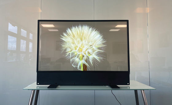 उच्च परिभाषा OLED पारदर्शी डिस्प्ले OLED के माध्यम से देखें