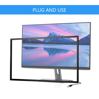 पेशेवर इन्फ्रारेड टच स्क्रीन डीसी 5V आईआर टच पैनल 8ms प्रतिक्रिया