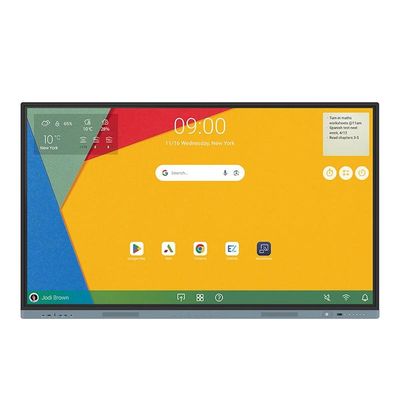 86 इंच टच स्क्रीन मॉनिटर 8GB 128G SSD स्मार्ट डिजिटल बोर्ड