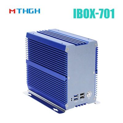 इंटेल कोर I5 7200U मिनी पीसीआईई इंडस्ट्रियल फैनलेस मिनी पीसी IBOX-701Plus