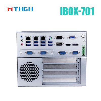 IBOX-708 SSD इंटेल कोर I5 6500T इंडस्ट्रियल मिनी पीसी सभी एल्यूमीनियम चेसिस -20°C~60°C टेम्प