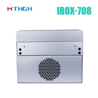 IBOX-708 SSD इंटेल कोर I5 6500T इंडस्ट्रियल मिनी पीसी सभी एल्यूमीनियम चेसिस -20°C~60°C टेम्प