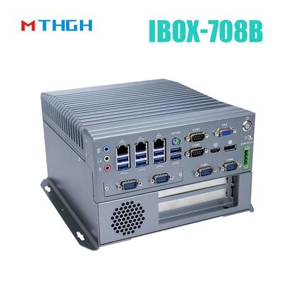 फैनलेस इंडस्ट्रियल मिनी पीसी I5 6500T प्रोसेसर AMD R9 5900HX CPU और 8GB DDR4 के साथ