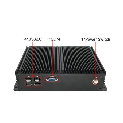 क्वाड कोर जेमिनी लेक रिफ्रेश IBOX-1026 मिनी पीसी दोहरी इंटेल लैन के साथ