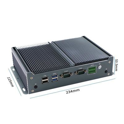 IBOX-1126 J1900 इंडस्ट्रियल फैनलेस मिनी पीसी 4 USB 2.0 पोर्ट के साथ