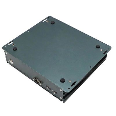 प्रमाणित IBOX-1326 क्वाड कोर N100 इंडस्ट्रियल मिनी पीसी 2* इंटेल I211 AT LAN के साथ