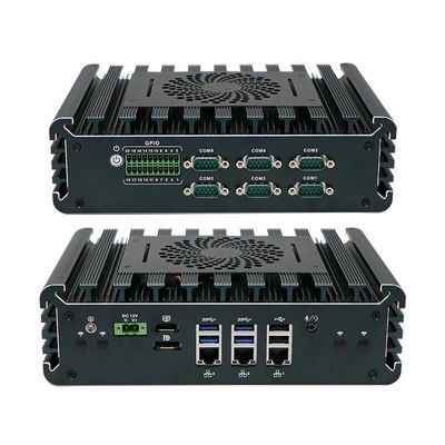 क्वाड कोर IBOX-3126 मिनी पीसी 3* इंटेल I225-V 2.5G लैन औद्योगिक वर्कस्टेशन