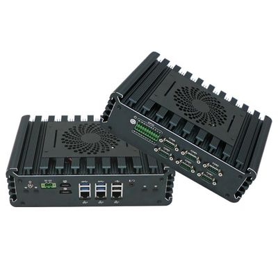 क्वाड कोर IBOX-3126 मिनी पीसी 3* इंटेल I225-V 2.5G लैन औद्योगिक वर्कस्टेशन