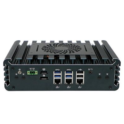 क्वाड कोर IBOX-3126 मिनी पीसी 3* इंटेल I225-V 2.5G लैन औद्योगिक वर्कस्टेशन