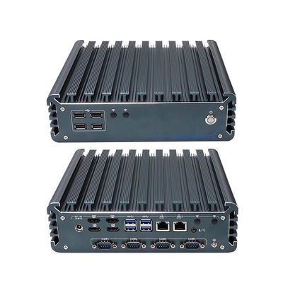 IBOX-3226 क्वाड कोर रिफ्रेश फैनलेस इंडस्ट्रियल मिनी पीसी सीई सीसीसी एफसीसी क्लास ए रोहस 2.64 किलो