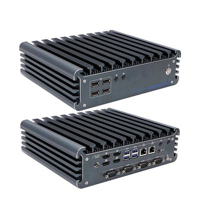 IBOX-3226 क्वाड कोर रिफ्रेश फैनलेस इंडस्ट्रियल मिनी पीसी सीई सीसीसी एफसीसी क्लास ए रोहस 2.64 किलो