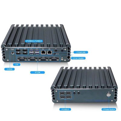 IBOX-3226 क्वाड कोर रिफ्रेश फैनलेस इंडस्ट्रियल मिनी पीसी सीई सीसीसी एफसीसी क्लास ए रोहस 2.64 किलो