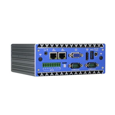 नैनो टाइटेनियम ग्रे इंडस्ट्रियल मिनी पीसी N11 डीसी 12V इनपुट 2Xइंटेल I210-AT/I211-AT 1000M