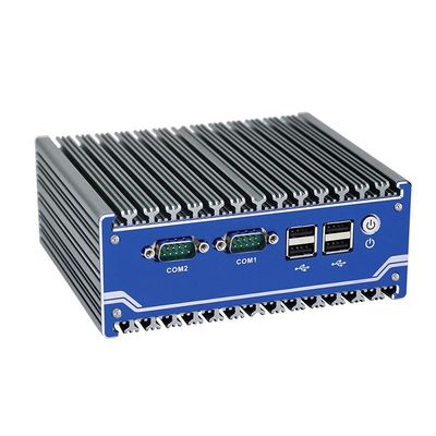 नैनो टाइटेनियम ग्रे इंडस्ट्रियल मिनी पीसी N11 डीसी 12V इनपुट 2Xइंटेल I210-AT/I211-AT 1000M