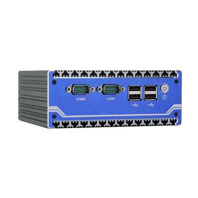 नैनो टाइटेनियम ग्रे इंडस्ट्रियल मिनी पीसी N11 डीसी 12V इनपुट 2Xइंटेल I210-AT/I211-AT 1000M