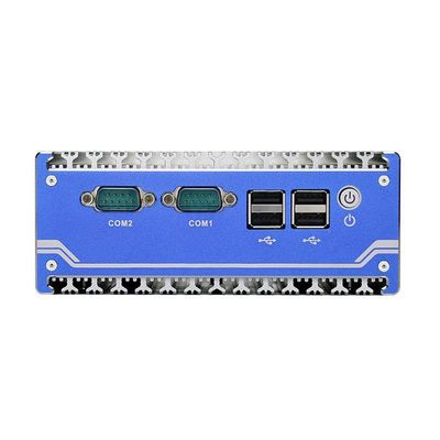 नैनो टाइटेनियम ग्रे इंडस्ट्रियल मिनी पीसी N11 डीसी 12V इनपुट 2Xइंटेल I210-AT/I211-AT 1000M