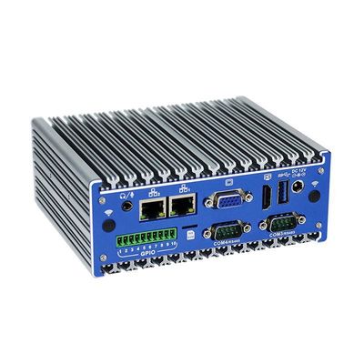 नैनो टाइटेनियम ग्रे इंडस्ट्रियल मिनी पीसी N11 डीसी 12V इनपुट 2Xइंटेल I210-AT/I211-AT 1000M