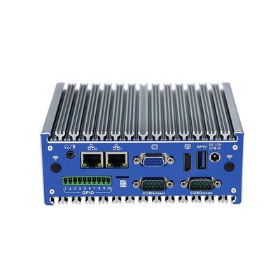नैनो टाइटेनियम ग्रे इंडस्ट्रियल मिनी पीसी N11 डीसी 12V इनपुट 2Xइंटेल I210-AT/I211-AT 1000M