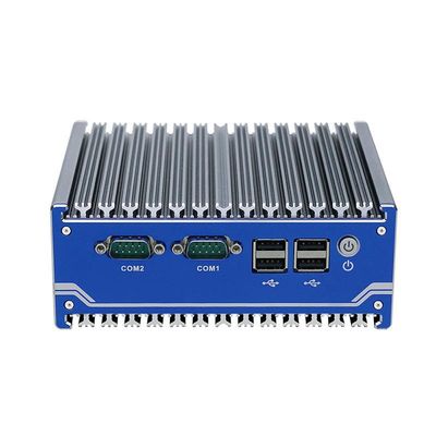 नैनो टाइटेनियम ग्रे इंडस्ट्रियल मिनी पीसी N11 डीसी 12V इनपुट 2Xइंटेल I210-AT/I211-AT 1000M