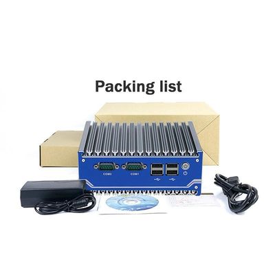 नैनो टाइटेनियम ग्रे इंडस्ट्रियल मिनी पीसी N11 डीसी 12V इनपुट 2Xइंटेल I210-AT/I211-AT 1000M