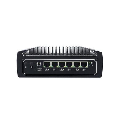 IBOX-501 N18 फैनलेस इंडस्ट्रियल मिनी पीसी क्वाड कोर 32 जीबी स्टोरेज MSATA के साथ
