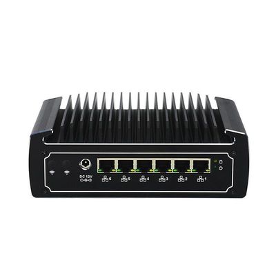IBOX-501 N18 फैनलेस इंडस्ट्रियल मिनी पीसी क्वाड कोर 32 जीबी स्टोरेज MSATA के साथ