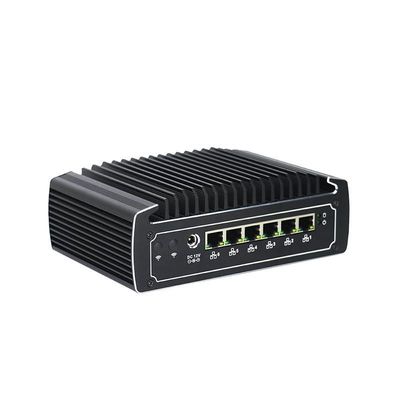 IBOX-501 N18 फैनलेस इंडस्ट्रियल मिनी पीसी क्वाड कोर 32 जीबी स्टोरेज MSATA के साथ