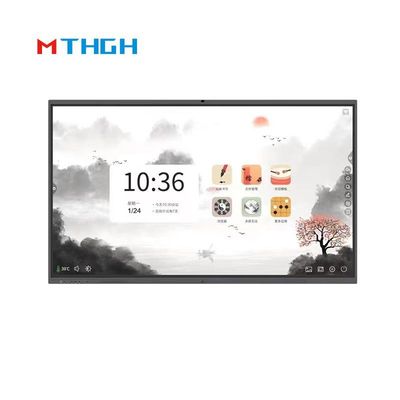 86 इंच 4K HD प्रतिक्रिया समय टच स्क्रीन इंटरैक्टिव व्हाइटबोर्ड सम्मेलन कक्षों के लिए