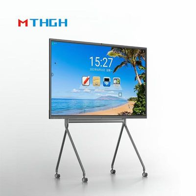 86 इंच 4K HD प्रतिक्रिया समय टच स्क्रीन इंटरैक्टिव व्हाइटबोर्ड सम्मेलन कक्षों के लिए
