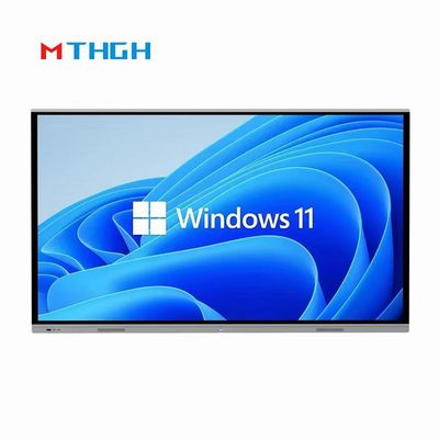 75 इंच 4K HD कॉन्फ्रेंस रूम इंटरैक्टिव व्हाइटबोर्ड इंटरैक्टिव टच ऑल-इन-वन यूएसबी के साथ