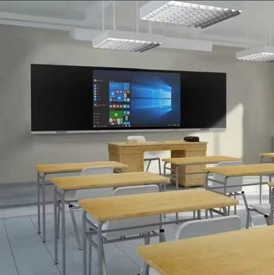 4K 86 इंच डिजिटल स्मार्ट व्हाइटबोर्ड 16 9 पहलू अनुपात I3/I5/I7/I9 प्रोसेसर के साथ