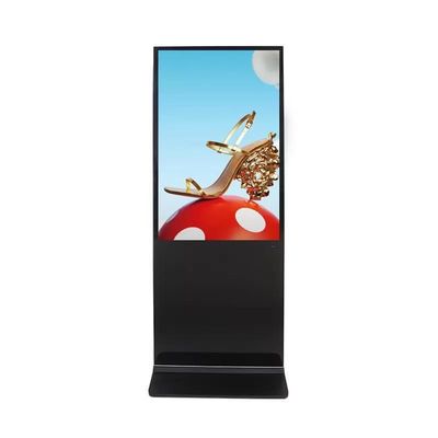 43 इंच HD फ्लोर स्टैंडिंग डिजिटल पोस्टर डिस्प्ले 8GB/16GB स्टोरेज OEM आपूर्तिकर्ताओं के लिए