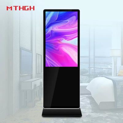 43 इंच HD फ्लोर स्टैंडिंग डिजिटल पोस्टर डिस्प्ले 8GB/16GB स्टोरेज OEM आपूर्तिकर्ताओं के लिए