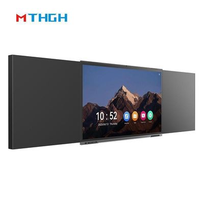 64GB स्टोरेज स्मार्ट डिजिटल ब्लैकबोर्ड I3 प्रोसेसर और 65 इंच डिस्प्ले के साथ