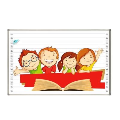 83 इंच स्मार्ट इंटरएक्टिव व्हाइटबोर्ड 20 बिंदु स्पर्श के साथ, सहयोगी सीखने के लिए उपयुक्त