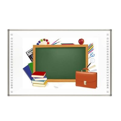 कक्षा के लिए इन्फ्रारेड स्मार्ट डिजिटल बोर्ड 10 अंक 86 इंच कक्षा ब्लैकबोर्ड