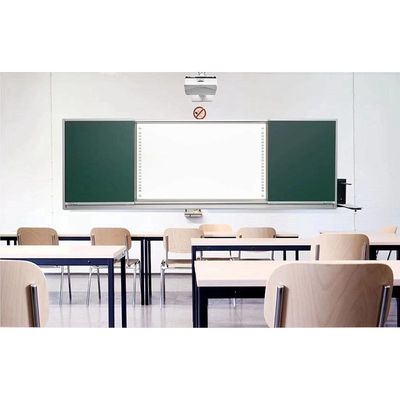 कक्षा के लिए इन्फ्रारेड स्मार्ट डिजिटल बोर्ड 10 अंक 86 इंच कक्षा ब्लैकबोर्ड