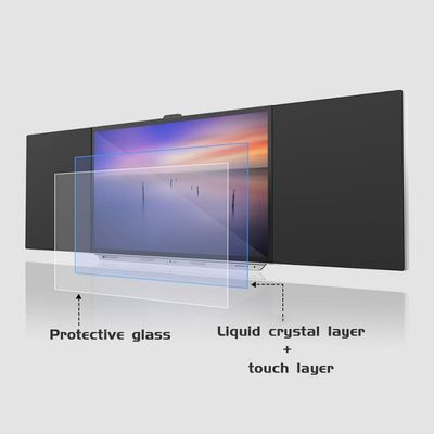 86 Inch Smart Interactive Digital Blackboard With Recordable Function Android11 Operating System