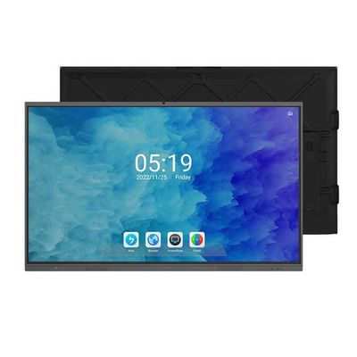 350cd/m2 चमक टच स्क्रीन प्रस्तुति बोर्ड 3840x 2160 4K रिज़ॉल्यूशन और स्मार्ट डिस्प्ले पैनल