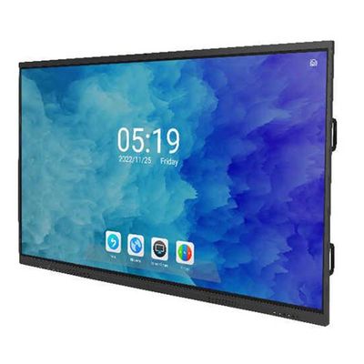 350cd/m2 चमक टच स्क्रीन प्रस्तुति बोर्ड 3840x 2160 4K रिज़ॉल्यूशन और स्मार्ट डिस्प्ले पैनल