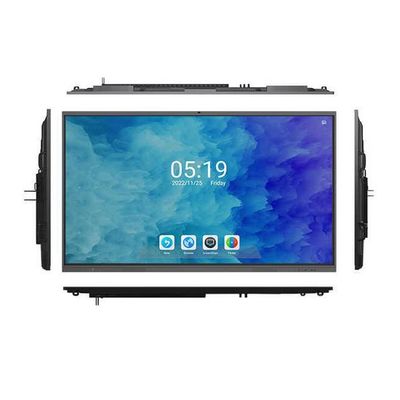 350cd/m2 चमक टच स्क्रीन प्रस्तुति बोर्ड 3840x 2160 4K रिज़ॉल्यूशन और स्मार्ट डिस्प्ले पैनल